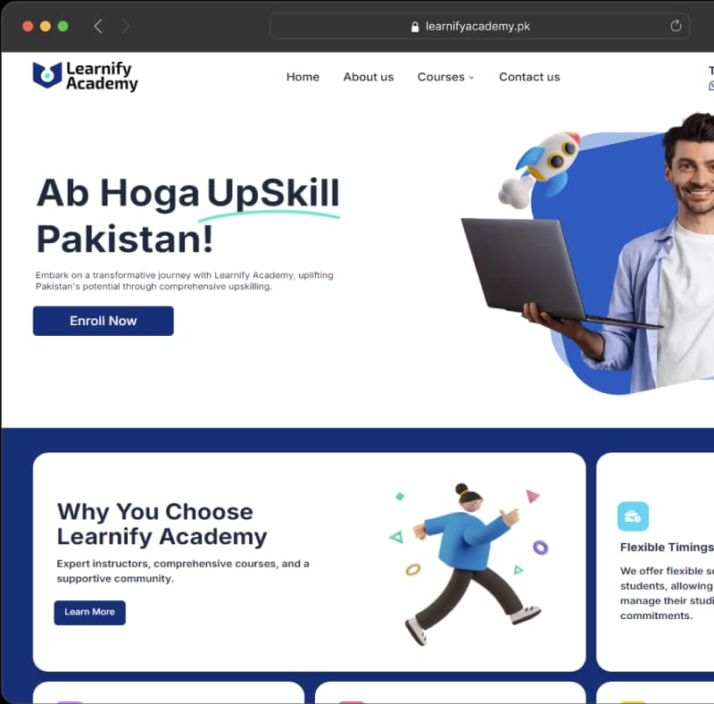 Learnify Academy - Upskilling Pakistan’s Future